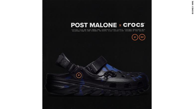 post malone shoes crocs