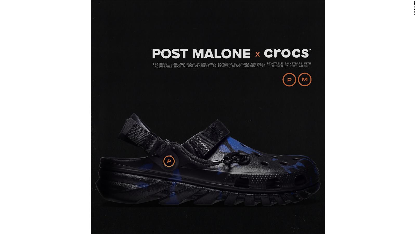 Post Malone's Crocs sold out in under 