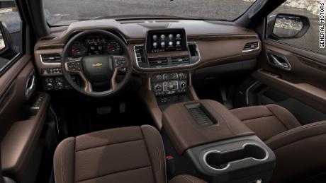 The Tahoe and Suburban are available with a 10-inch touchscreen and a 15-inch head-up display which projects information in the SUV&#39;s windshield.