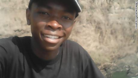 Nkosi Nyathi in Victoria Falls, Zimbabwe. 