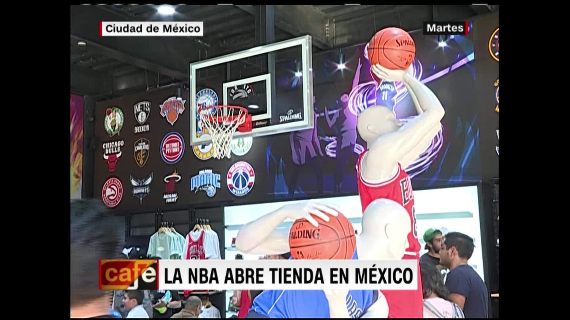 Abierto Para Negocios: NBA Opens Store in Mexico City