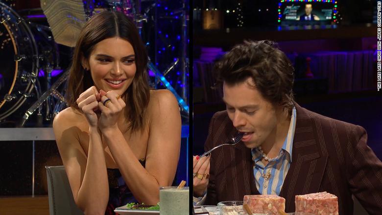 Harry Styles Avoids Spilling His Guts To Kendall Jenner