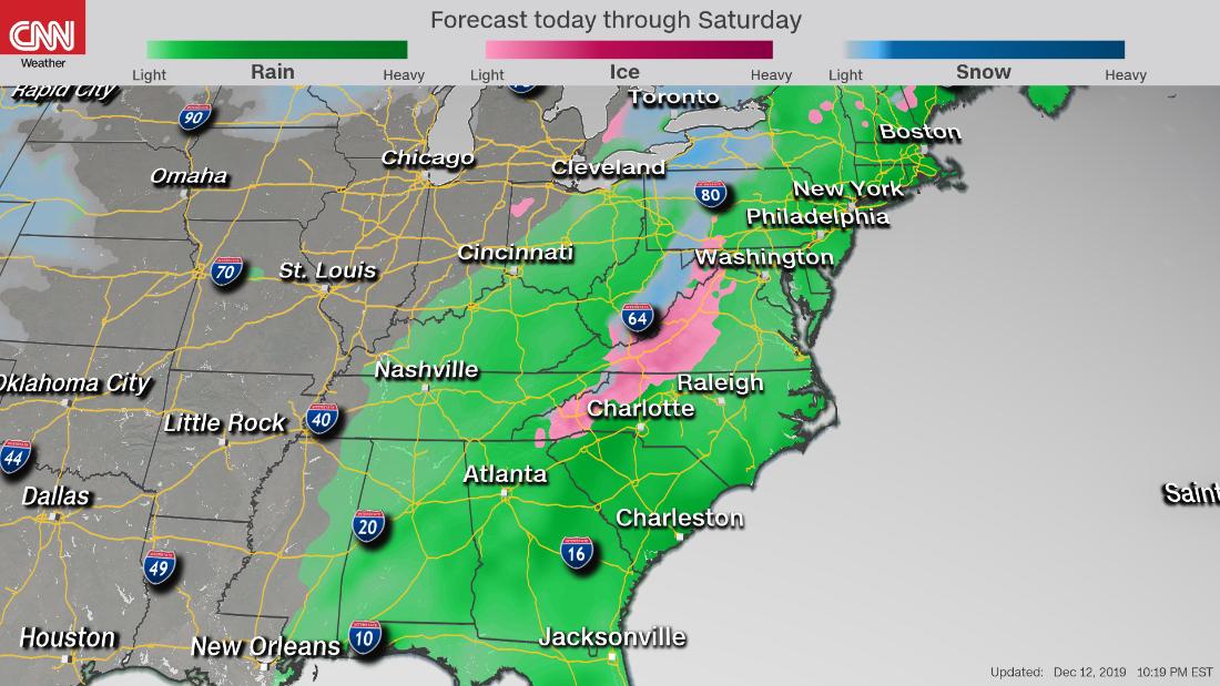 Weekend weather forecast Another East Coast 'bomb cyclone' CNN