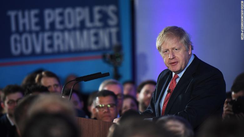 Boris Johnson said the election result paves the way for Brexit to take place at the end of January.