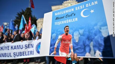 Mesut Ozil vs. China: Arsenal star makes human rights stand
