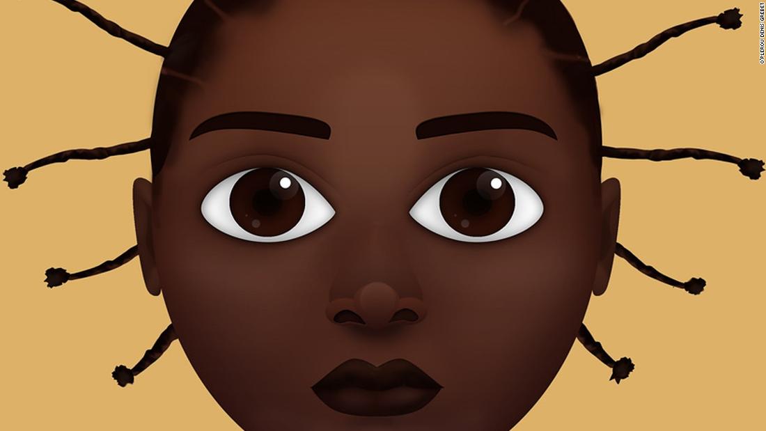 The student creating African emojis to change the story of Africa from poverty to beauty