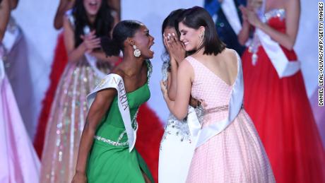 Miss Nigeria had the most epic reaction to Miss Jamaica winning 2019 Miss World title