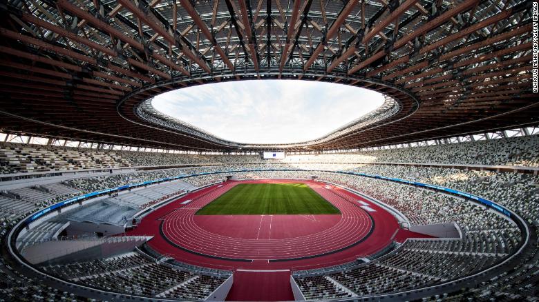 Olympics 2020: National Stadium opens in Tokyo
