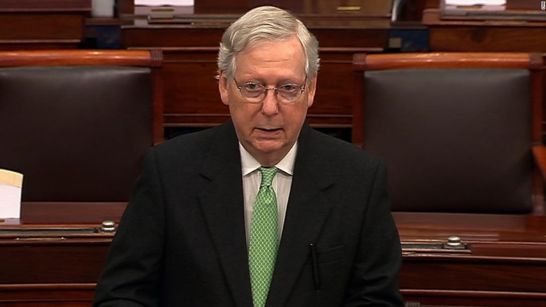 Mcconnell Rejects Schumers Call For Witnesses At Impeachment Trial Cnnpolitics 7864