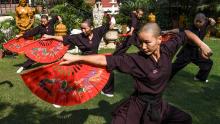 Kung Fu Nuns in Nepal boost their health in the fight for women&#39;s rights