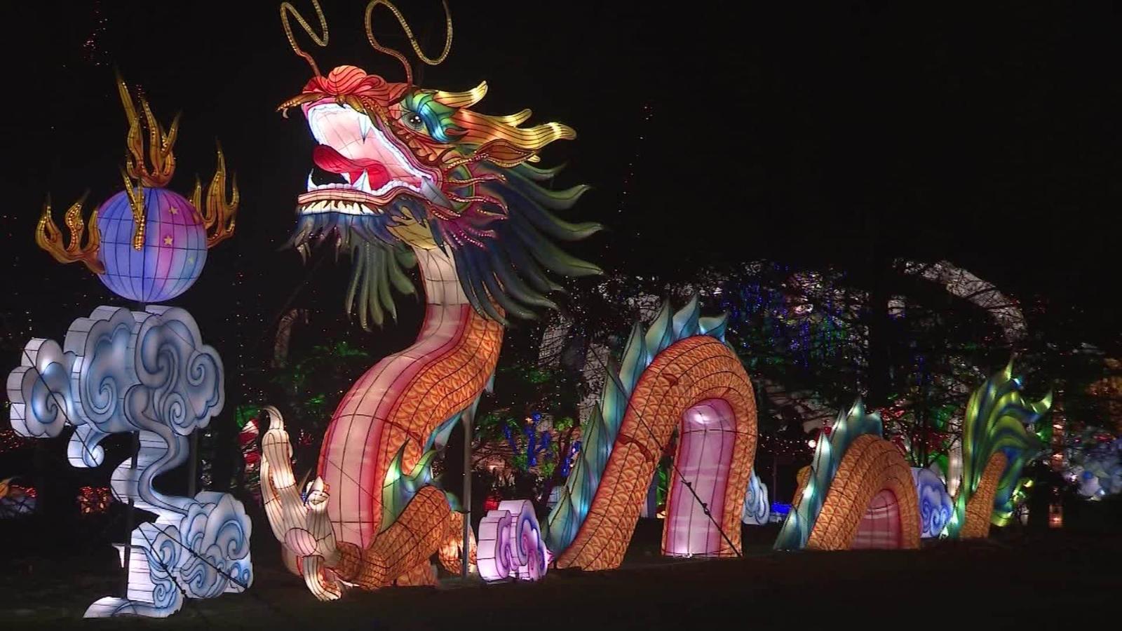 Más de 1.000 faroles iluminan el Jardín Botánico de Nueva York esta ...