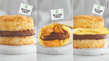 Hardee's and Carl's Jr. lean into plant-based meat with new breakfast menus
