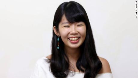 Weng Yu Ching, 24, has been campaigning for LGBT rights in Taiwan since she was a teenager.