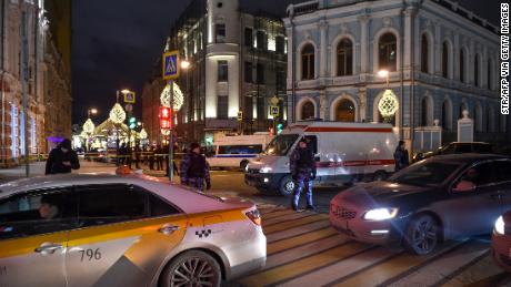 The FSB said it had &quot;neutralized&quot; the gunman who opened fire in central Moscow.