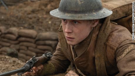 George MacKay as Schofield in &quot;1917&quot; 
