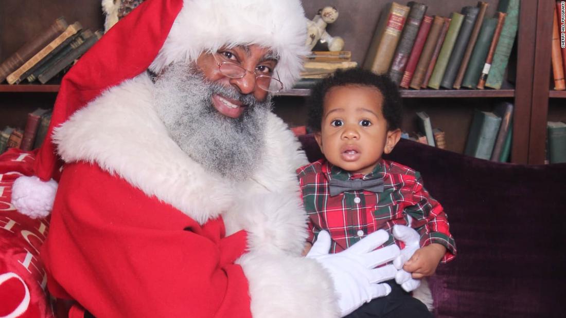 How families find joy in seeing a black Santa at Christmas | Jabal Juba