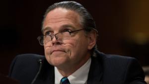 WASHINGTON, DC - MAY 26: Daniel Foote, Deputy Assistant Secretary of State for the Bureau of International Narcotics and Law Enforcement at the U.S. Department of State, testifies during a Senate Foreign Relations Committee hearing concerning cartels and the U.S. heroin epidemic, on Capitol Hill, May 26, 2016, in Washington, DC. According to the U.S. Centers for Disease Control and Prevention, from 2002 to 2013 the rate of heroin-related deaths quadrupled in the United States, with most of the increase coming after 2010. (Photo by Drew Angerer/Getty Images)