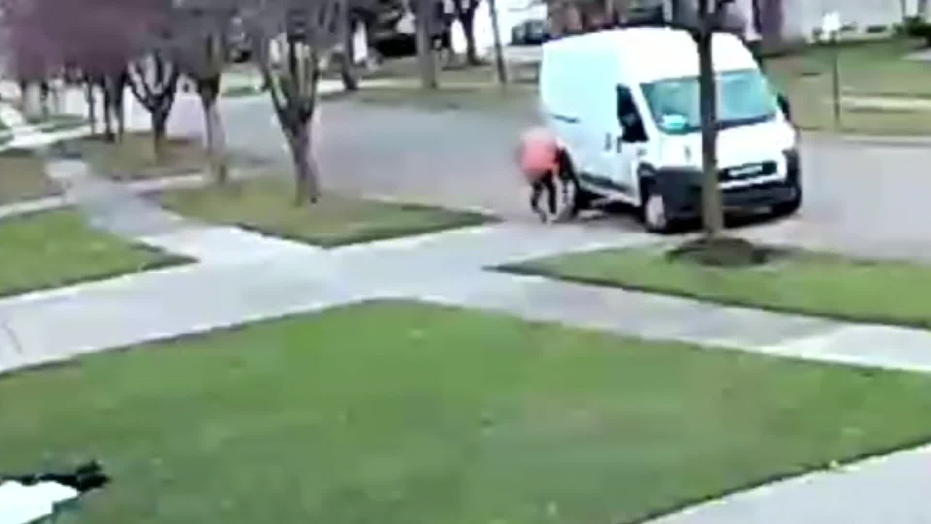 delivery driver fails videos