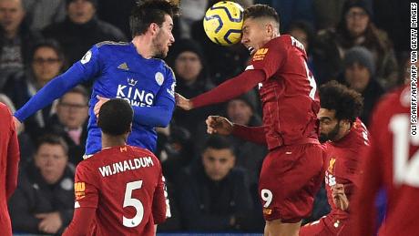 Roberto Firmino&#39;s firm header put Liverpool on the way to a 4-0 victory over Leicester City at the King Power Stadium.