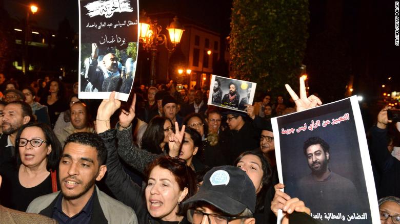 Some Moroccans have taken to the streets over the last several days in support of Omar Radi, a Moroccan journalist detained over a tweet criticizing a judge.