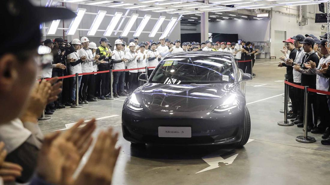 Tesla Delivers First China Made Model 3s To Its Own Workers