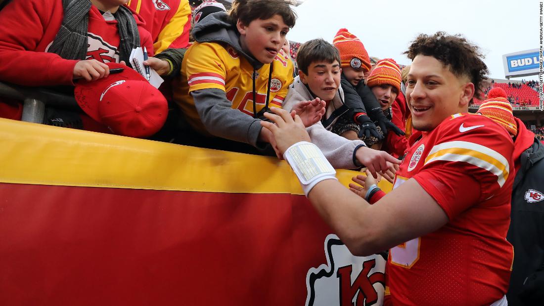 Kansas City Chiefs beg 'bad luck' fan to stay home for AFC