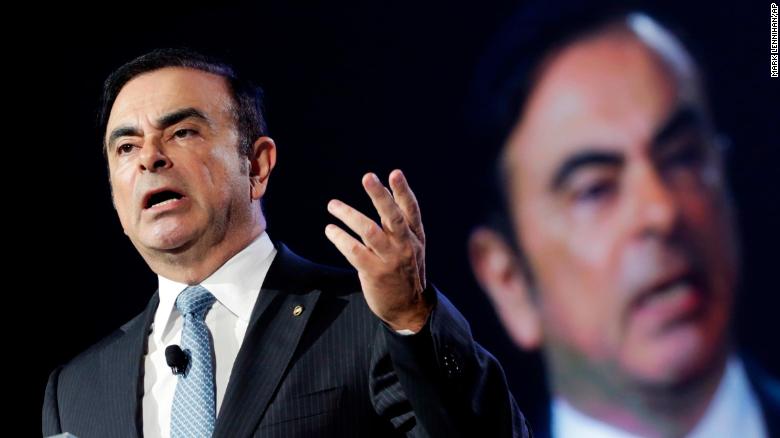 Carlos Ghosn at the New York International Auto Show in 2016.