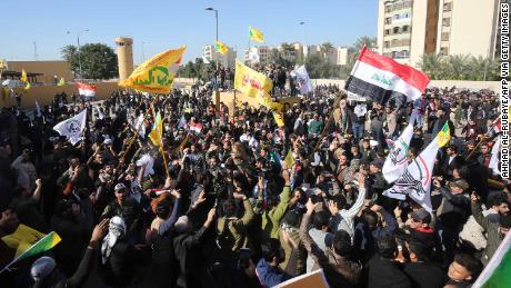 US sending additional forces to protect embassy threatened by protesters in Iraq