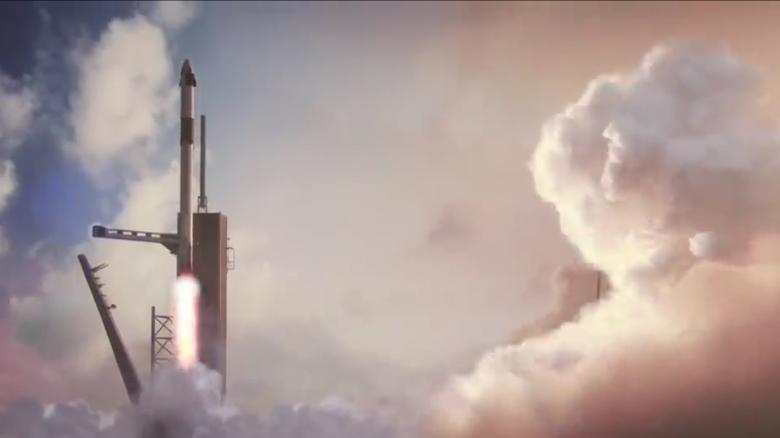 Elon Musk tweets new SpaceX flight simulation video