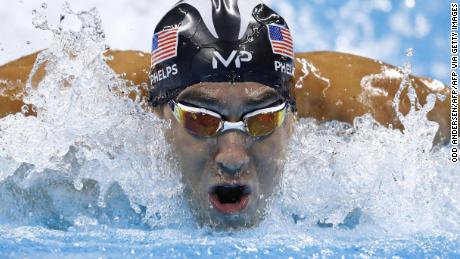 Michael Phelps clinched a total of 28 Olympic medals.
