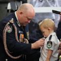 01 australia volunteer firefighter Geoffrey Keaton funeral 0202