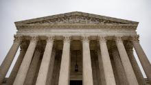  An overcast sky hangs above the U.S. Supreme Court on December 16, 2019 in Washington, DC.