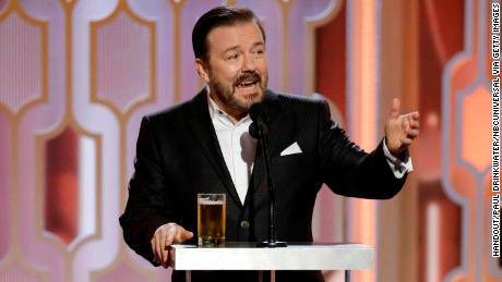 Ricky Gervais explains the real target of his Globes jokes