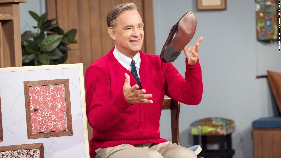 Hanks&#39; latest role was Fred Rogers in &quot;A Beautiful Day in the Neighborhood.&quot; He has received a Golden Globe nomination for best supporting actor.