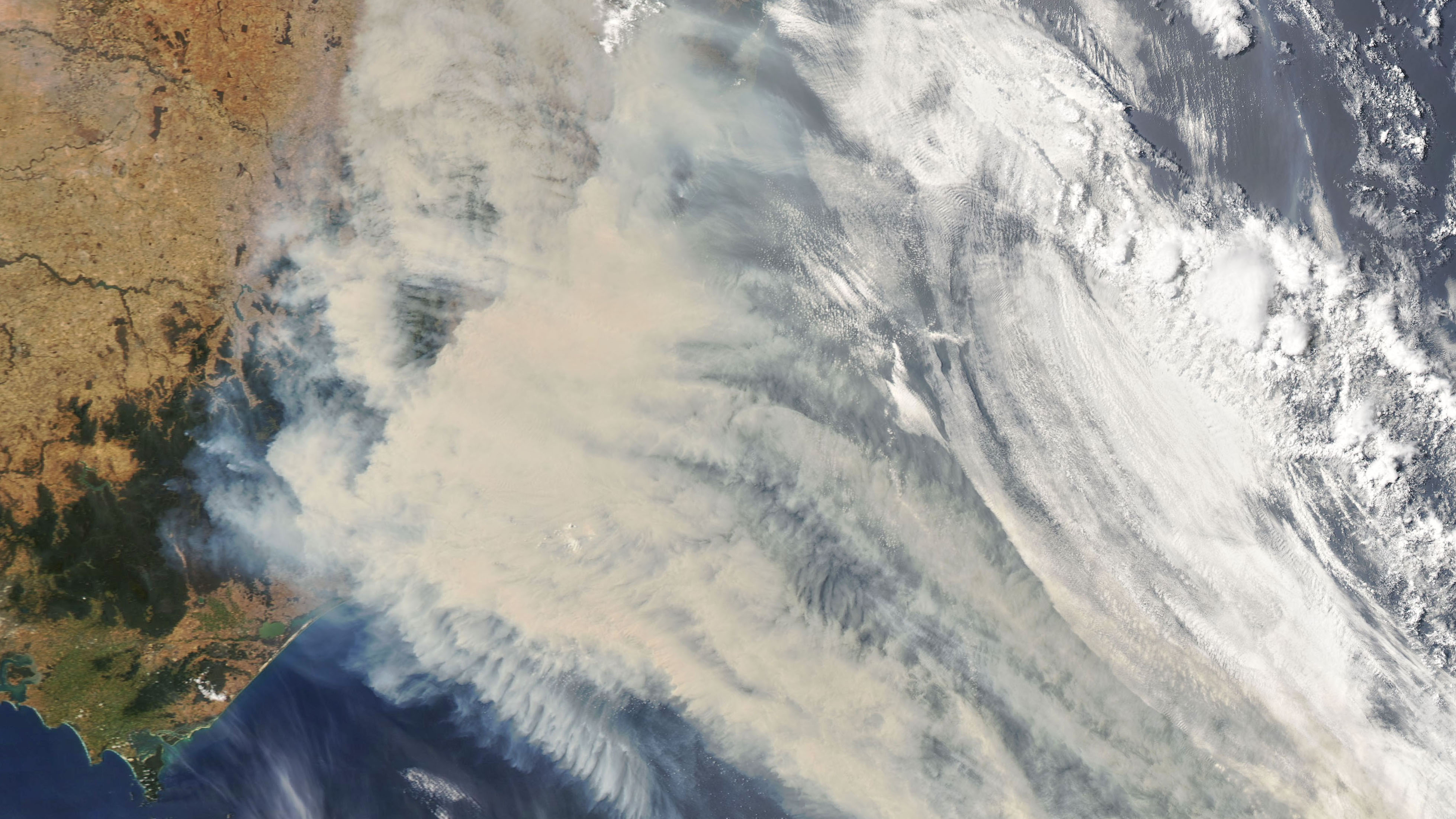 Satellite Picture Of Australia Two Satellite Images, Taken Six Months Apart, Show Just How Bad The  Australian Wildfires Are | Cnn