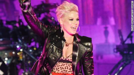 Pink performs onstage at Hollywood Palladium on February 07, 2019 in Los Angeles, California.