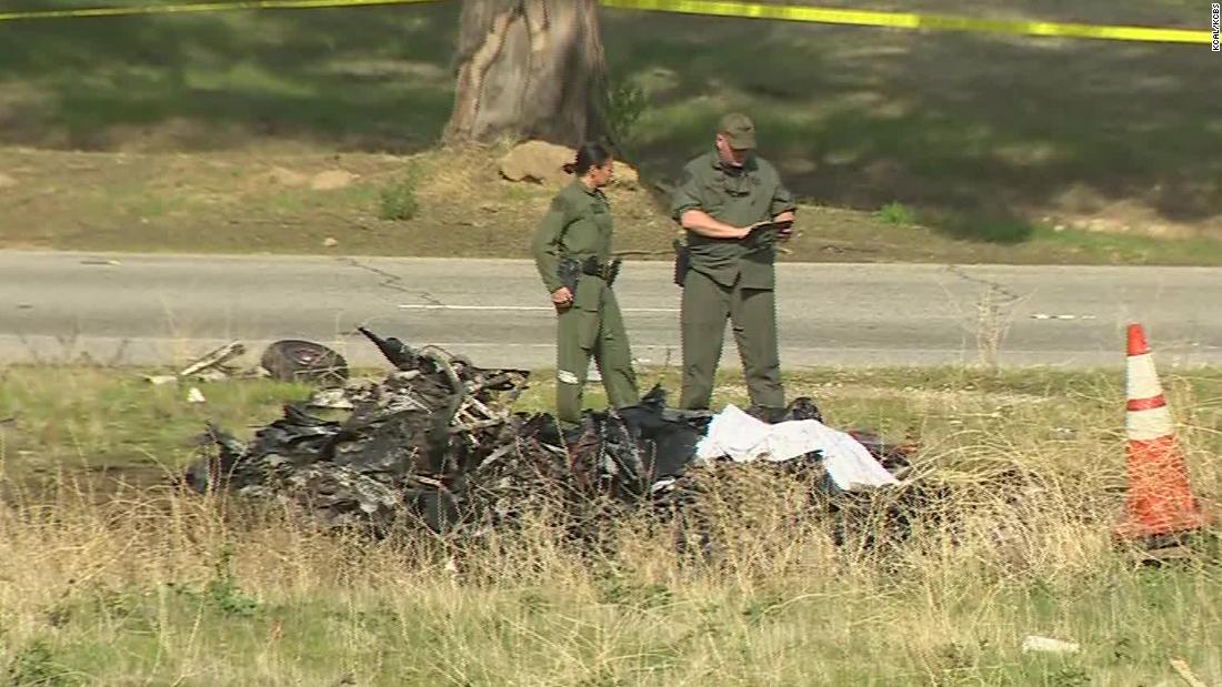 1 person was killed after a small plane crashed near a Southern California highway