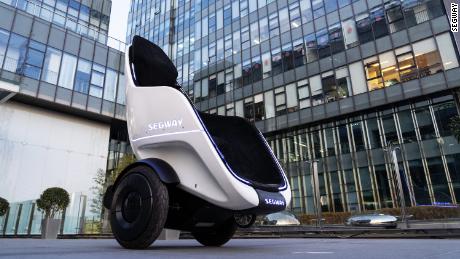 Segway&#39;s S-Pod is self-balancing. 