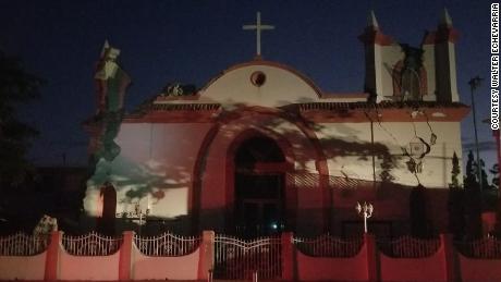 The Inmaculda Concepion church in Guayanilla, Puerto Rico, was damaged in Tuesday's 6.4 magnitude quake.