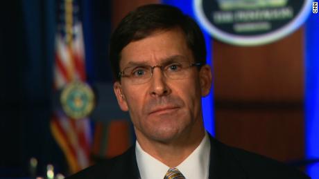 Esper says US isn&#39;t looking &#39;to start a war with Iran, but we are prepared to finish one&#39;