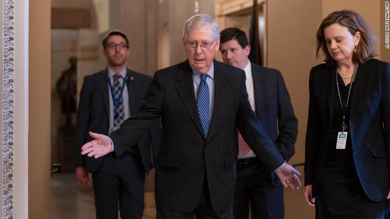 McConnell says he has the votes to set impeachment trial rules