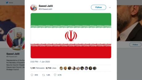 Iran official tweet mirrors Trump tweet ebof vpx_00000000.jpg