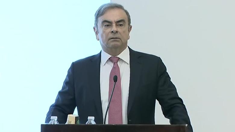 Carlos Ghosn Press Conference Ex Nissan Chief Speaks After