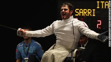 Dimitri Coutya won his first IWAS Wheelchair Fencing World Championships gold at the age of just 20.