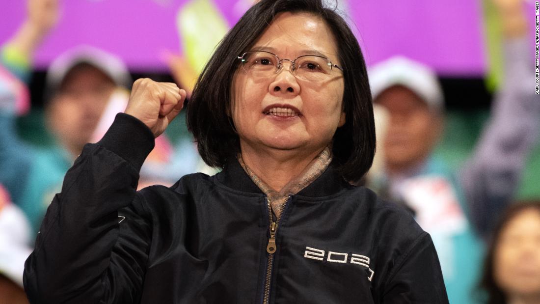 Taiwans President Tsai Ing Wen Wins Reelection In Landslide Victory