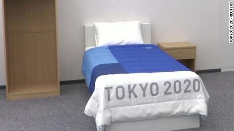 Olympic athletes will sleep on these recyclable beds