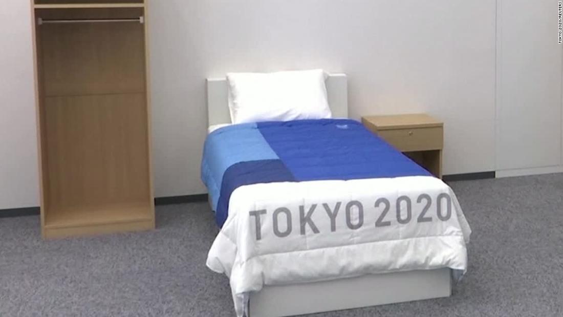 Tokyo 2020 Athletes To Sleep On Cardboard And Plastic Beds At Summer Olympic Games Cnn Video 