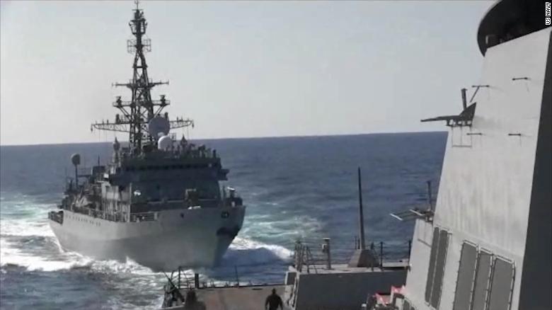 First On Cnn Russian Warship Aggressively Approached Us