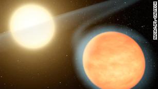 This exoplanet is in a death dance with its star