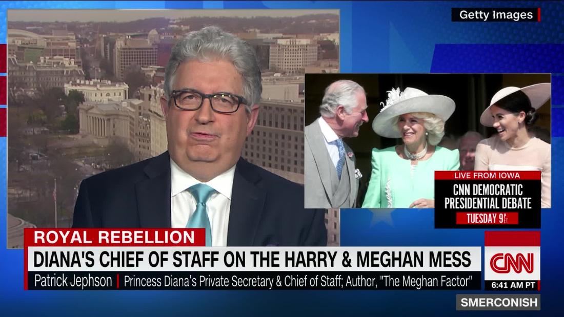 Dianas Chief Of Staff On The Harry And Meghan Mess Cnn Video 